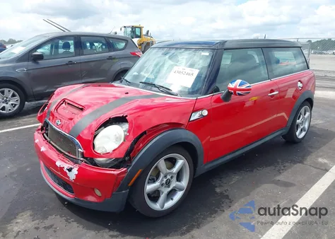 2009 Mini Cooper S Clubman z USA, uszkodzony, nr VIN WMWMM33519TP92540
